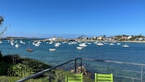 Blick vom Balkon
