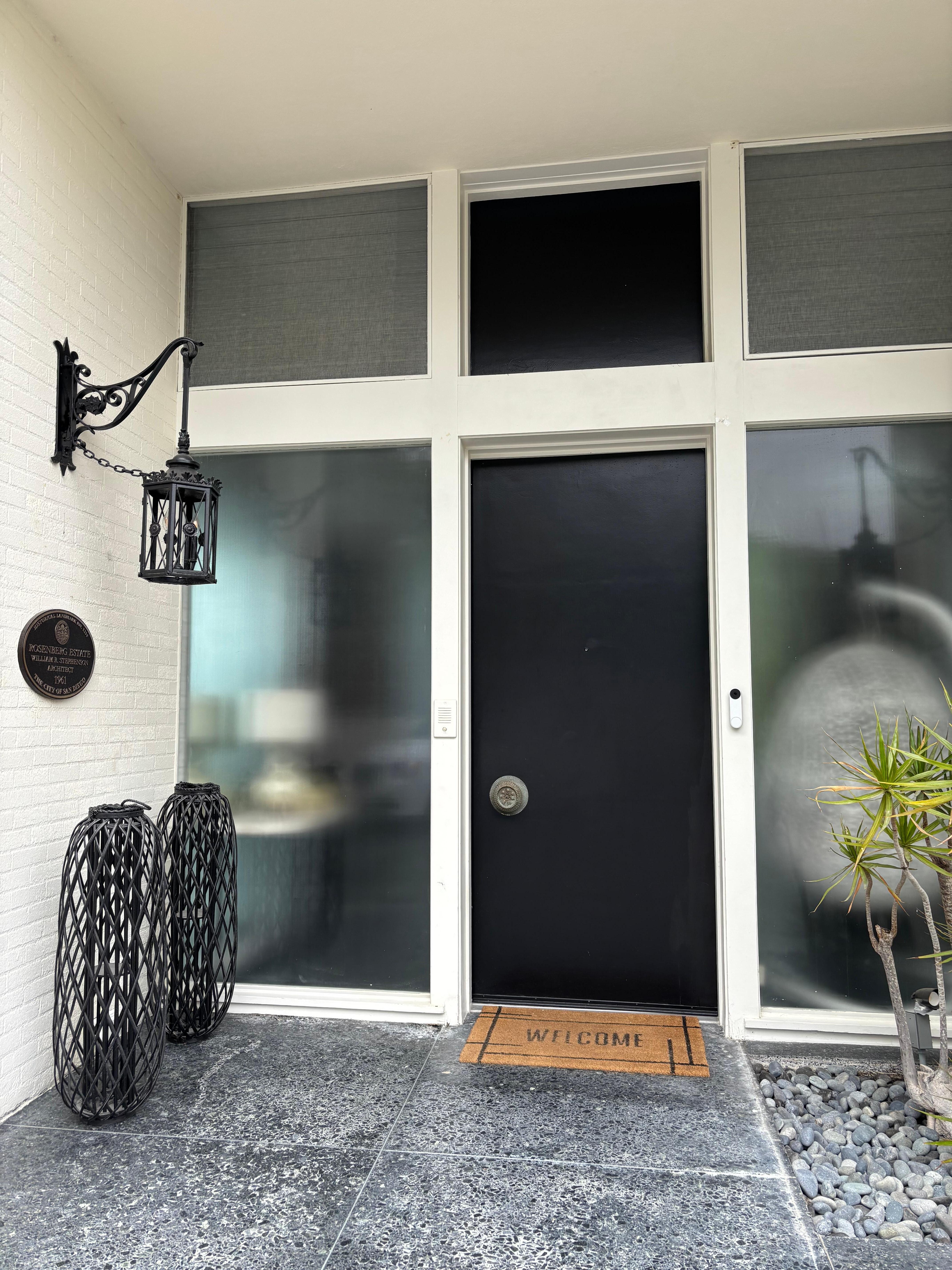 Front entrance