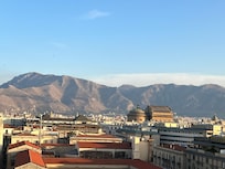 View from the rooftop bar