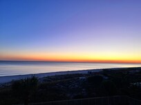 Sunset from the balcony