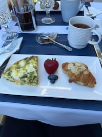 Delicious homemade breakfast via Chef Nicole :)