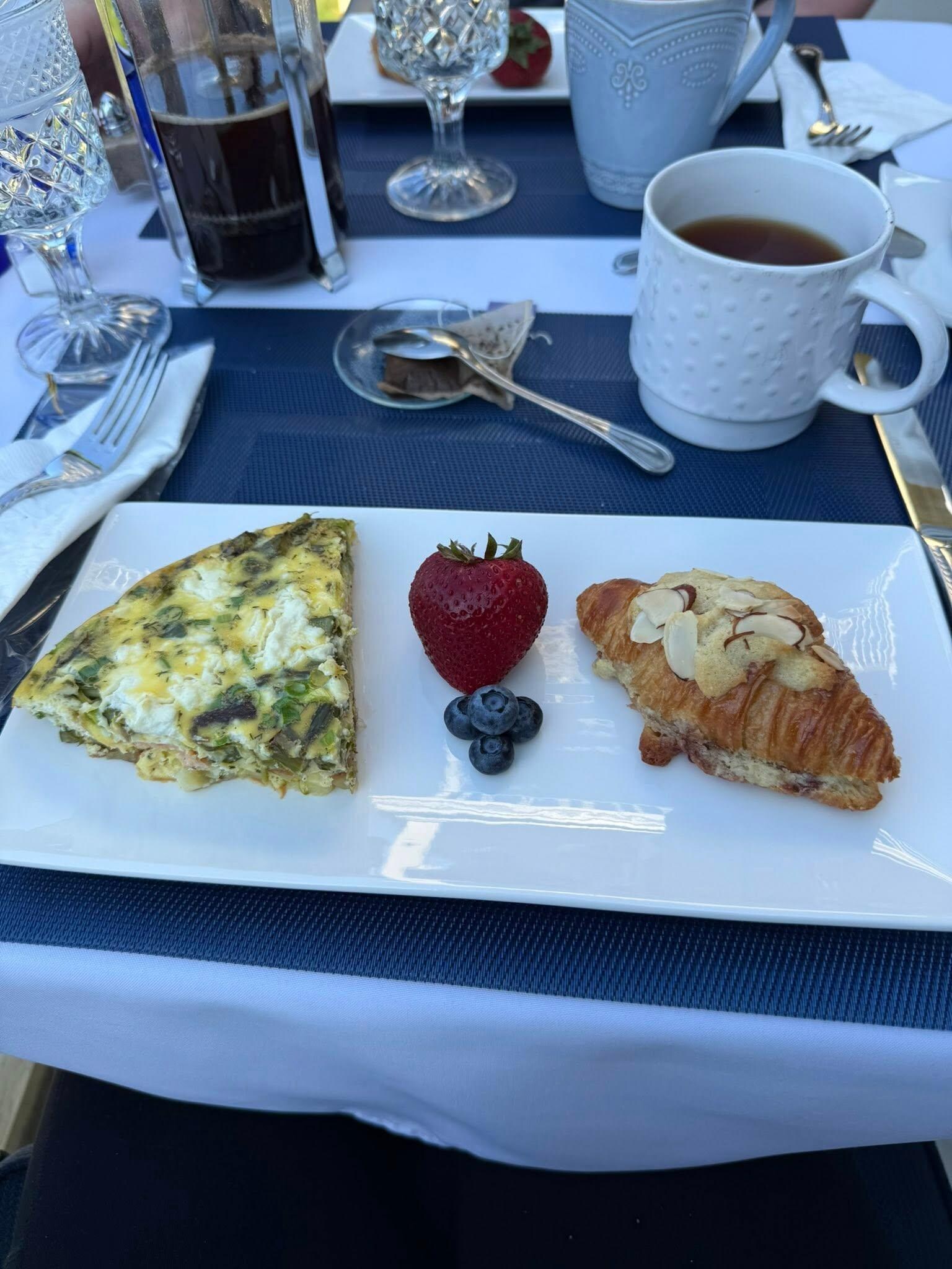 Delicious homemade breakfast via Chef Nicole :)