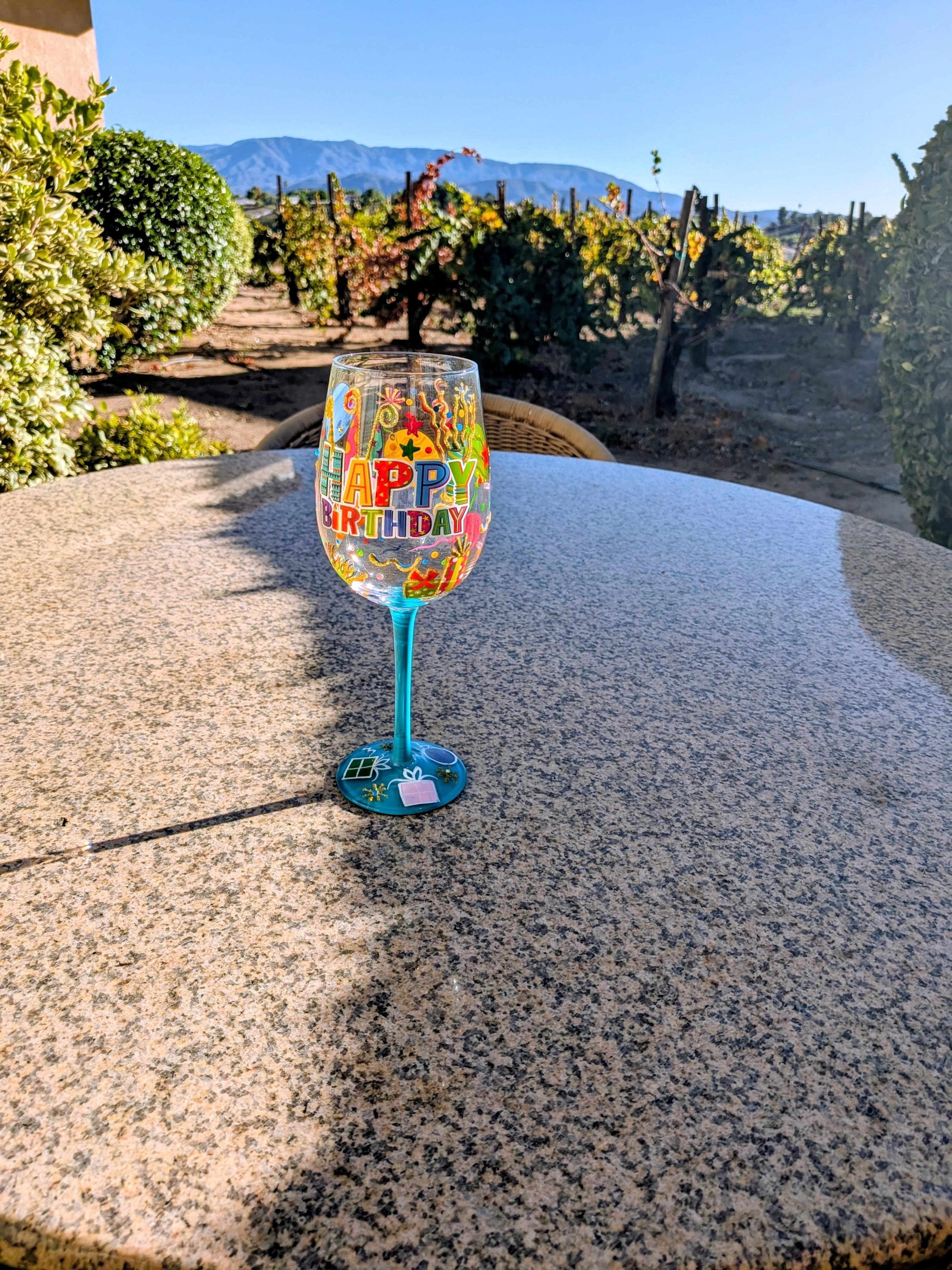 Rooms patio had a beautiful view