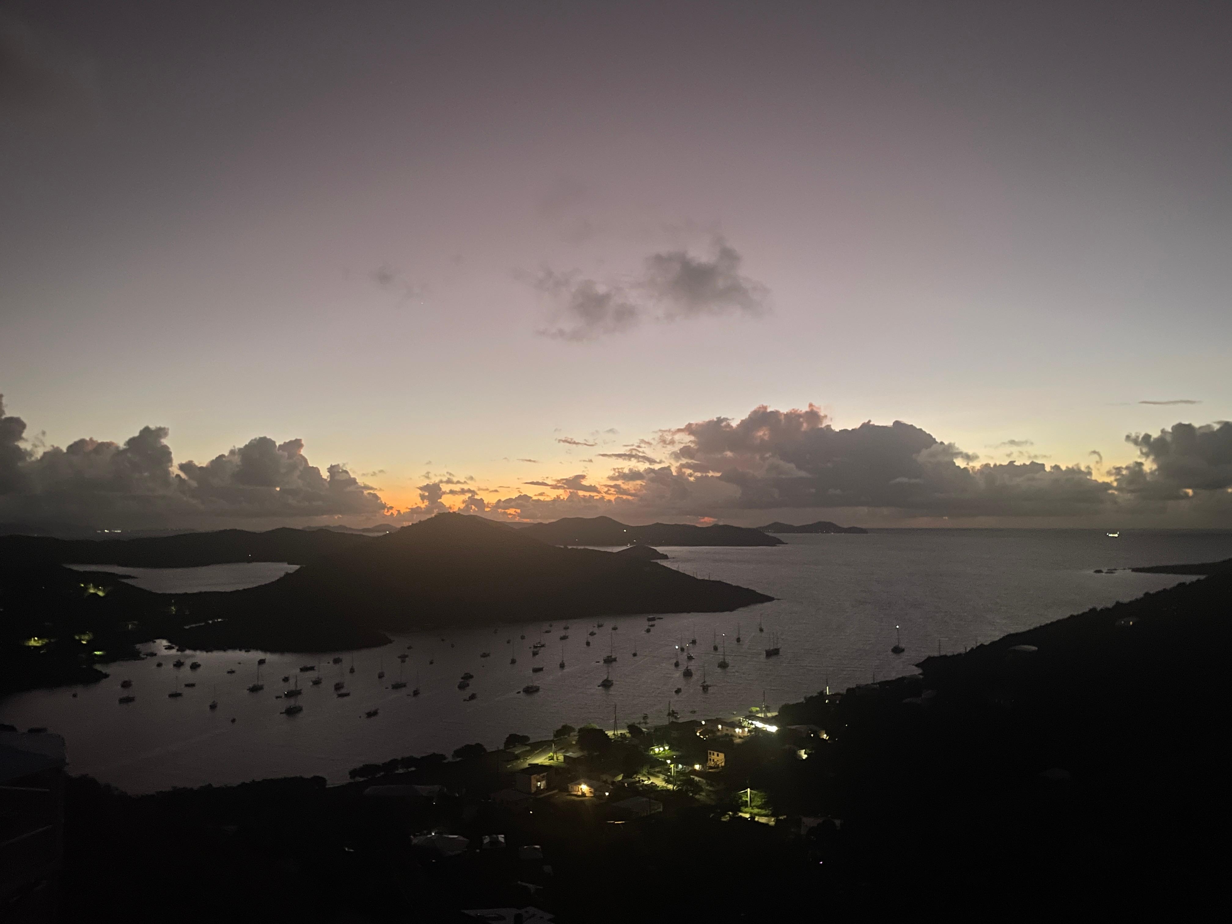 Sunrise-worth getting out of bed for or…just stay in bed, same view! 