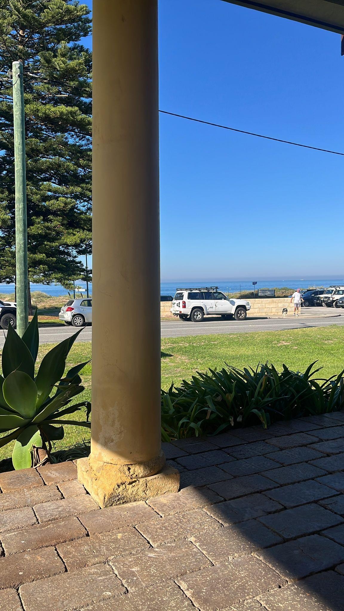 View from the front door.