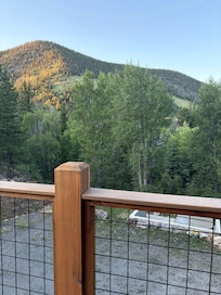 Relaxing on the porch