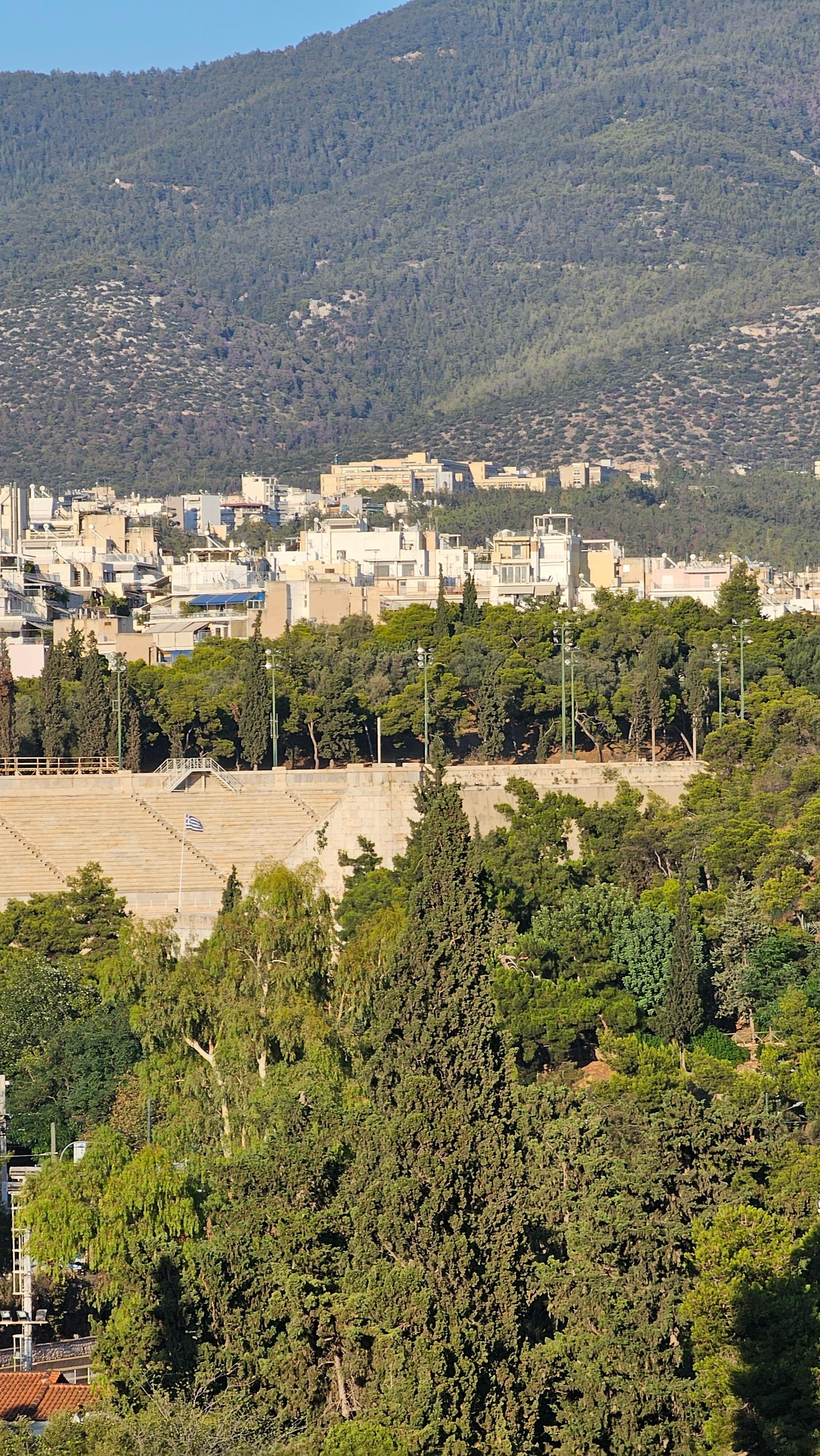 Zeus temple view from Room 406