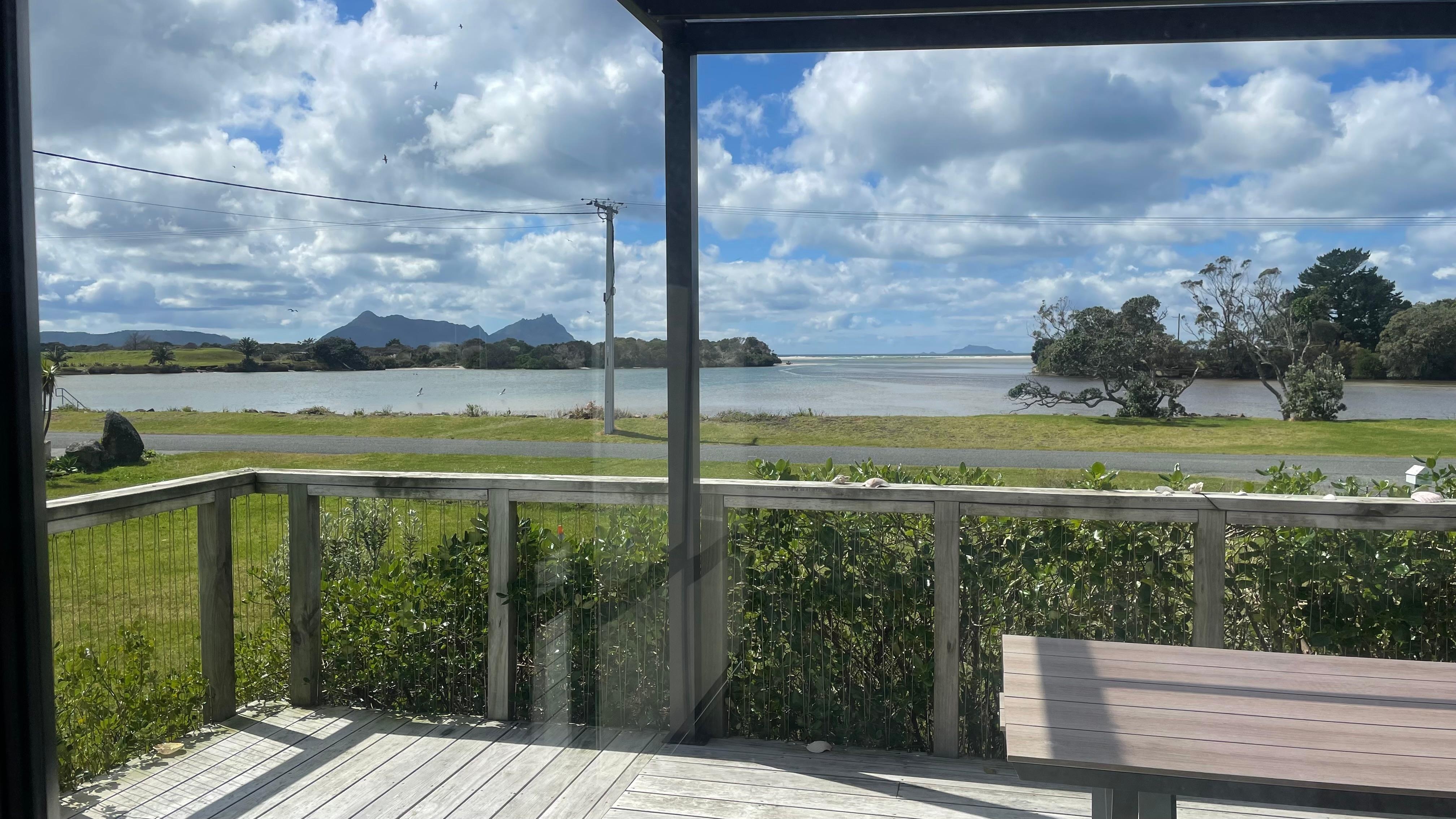 View from front of house.