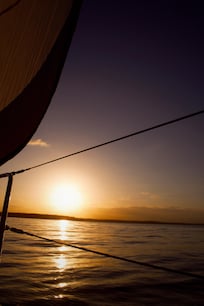 Beautiful Sailing Sunset at Lake Livingston
