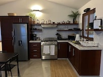 The kitchen which was used a lot!