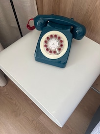Telephone in the room.