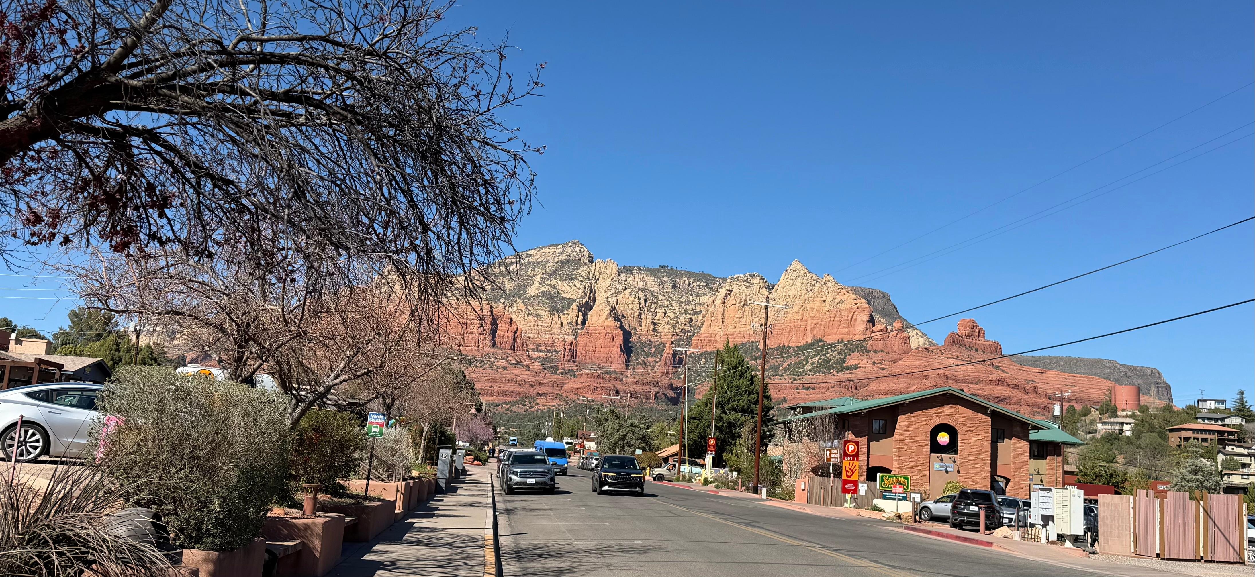 View from the property. 