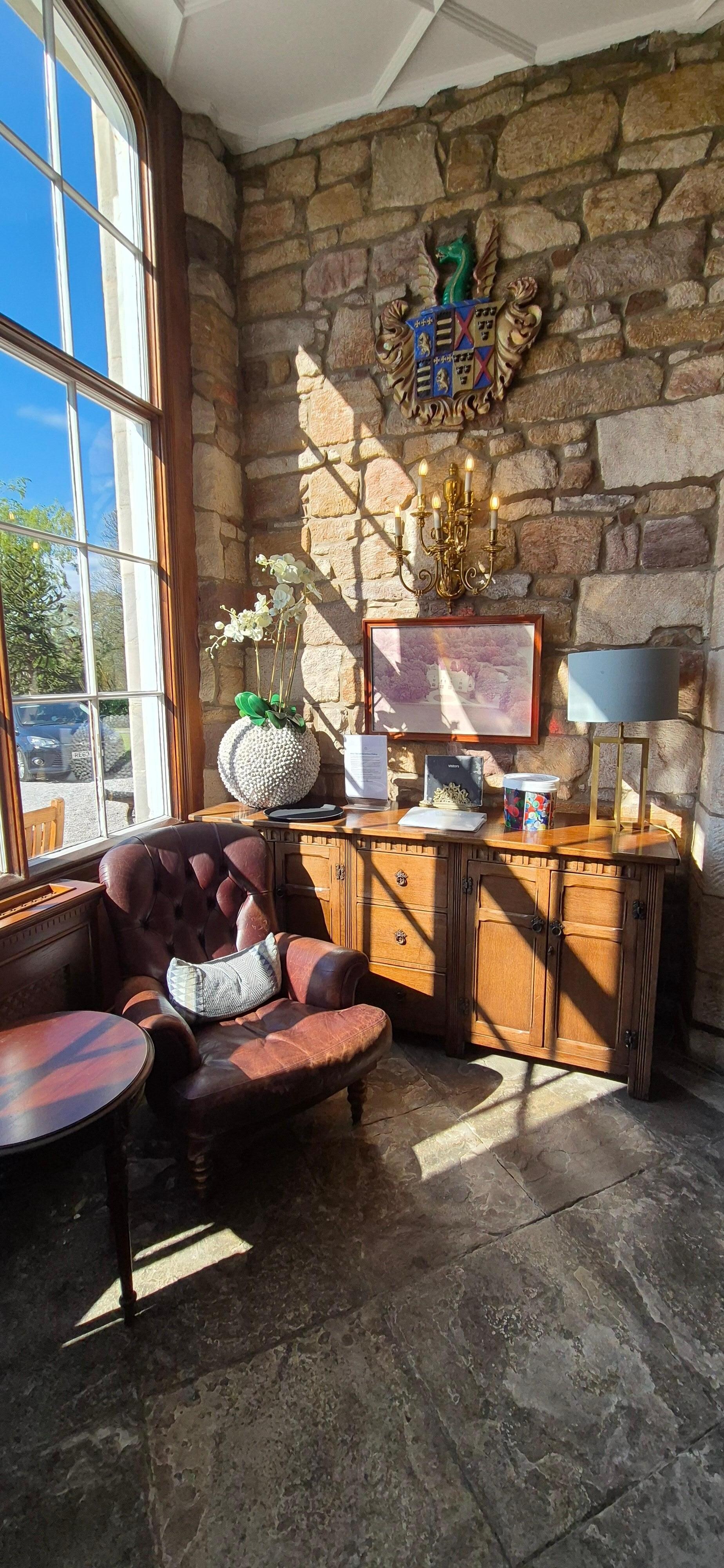 Reception area