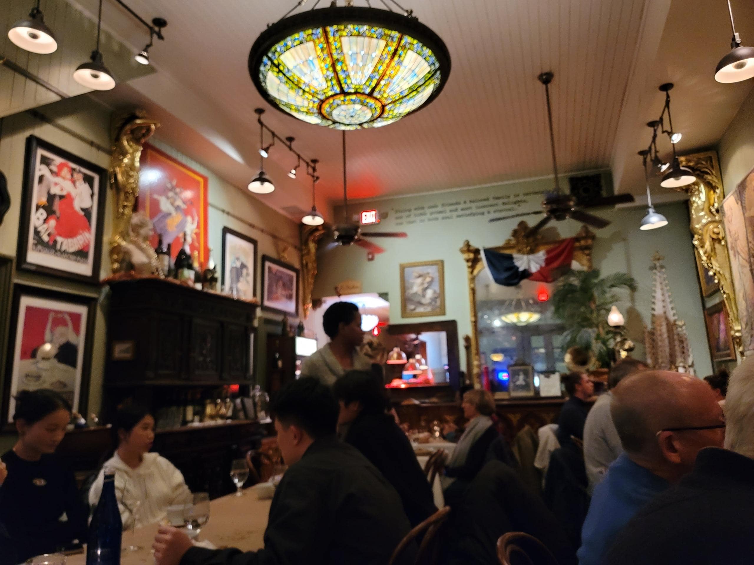 Circa 1875 for a wonderful dinner