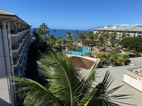 View from our 6th floor balcony