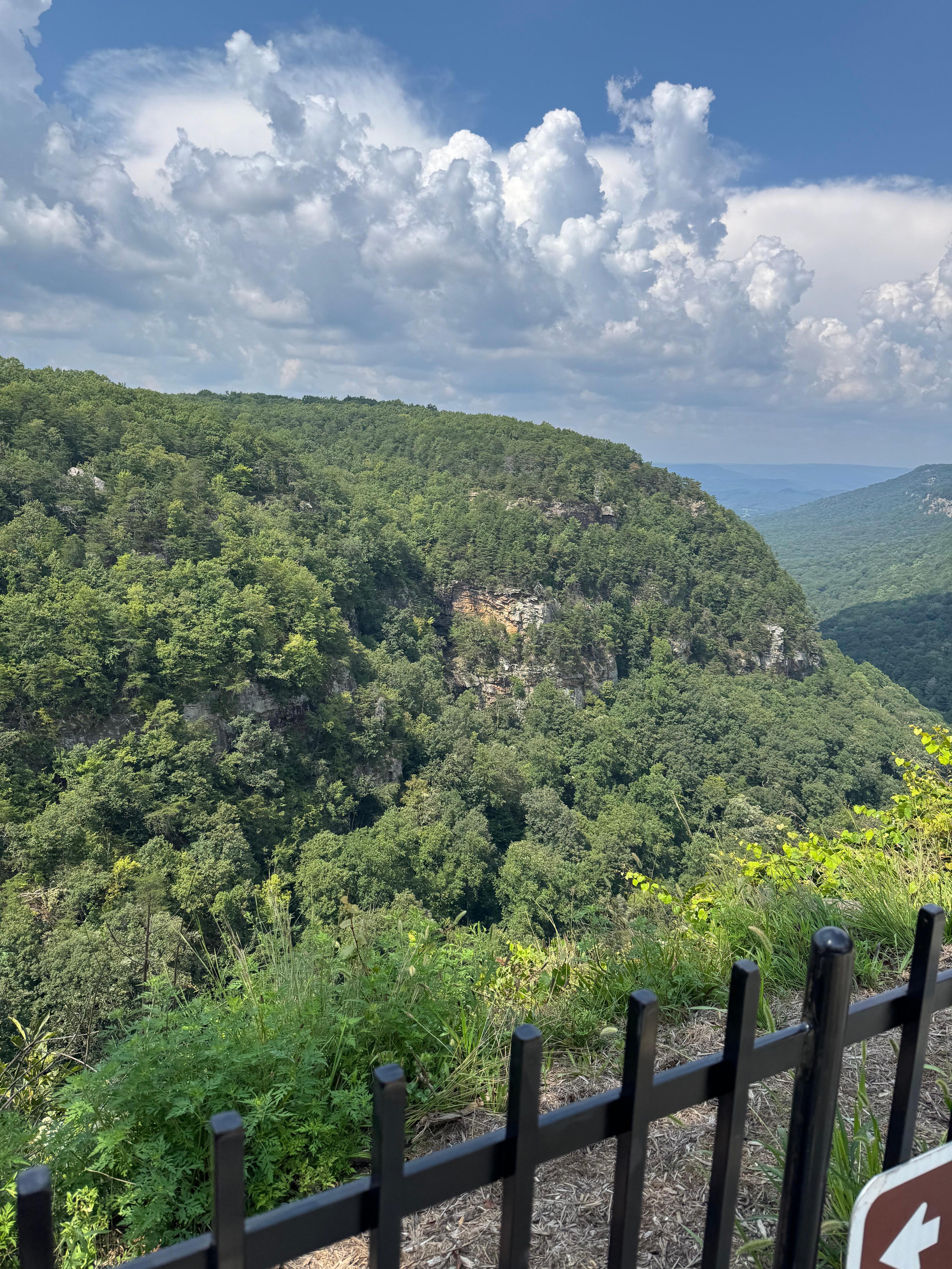 The top of cloud land canyon, about 30 minute hike to the waterfalls at the bottom