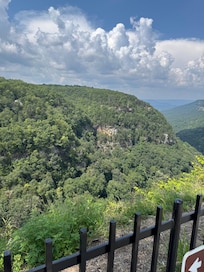 The top of cloud land canyon, about 30 minute hike to the waterfalls at the bottom
