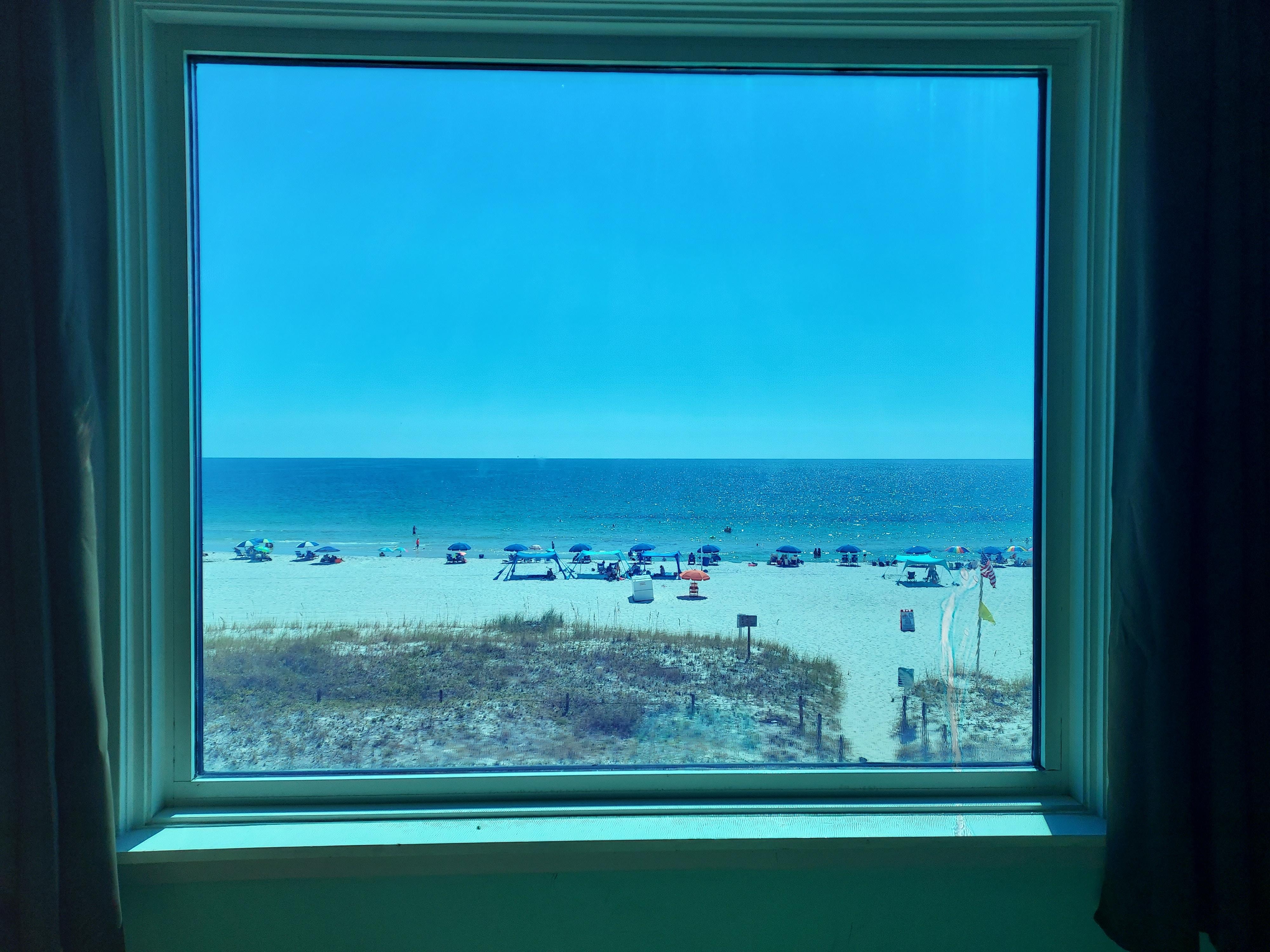 A real live picture window in the Master Bedroom. SO beautiful!