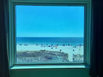 A real live picture window in the Master Bedroom. SO beautiful!