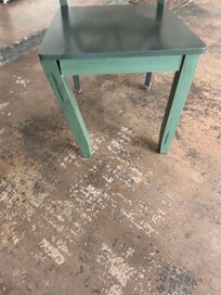 Fell from this chair.