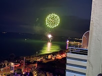 Friday night fireworks - best view!