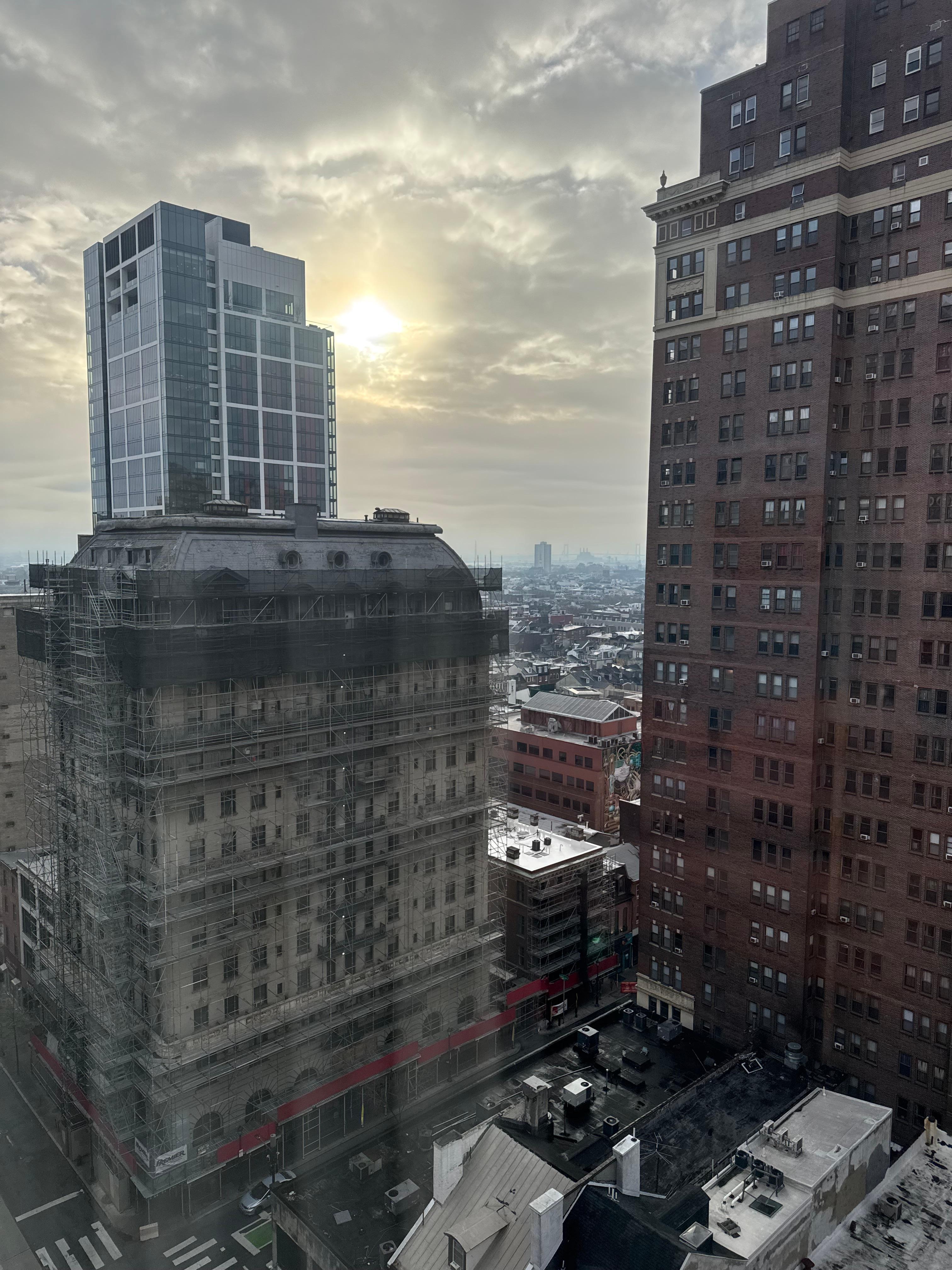 Room with a good morning view!