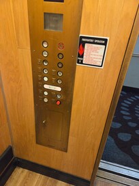 Elevevator doors close halfway and reopen and are so slow