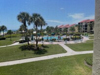 View from the screened patio