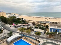 Beach view from balcony
