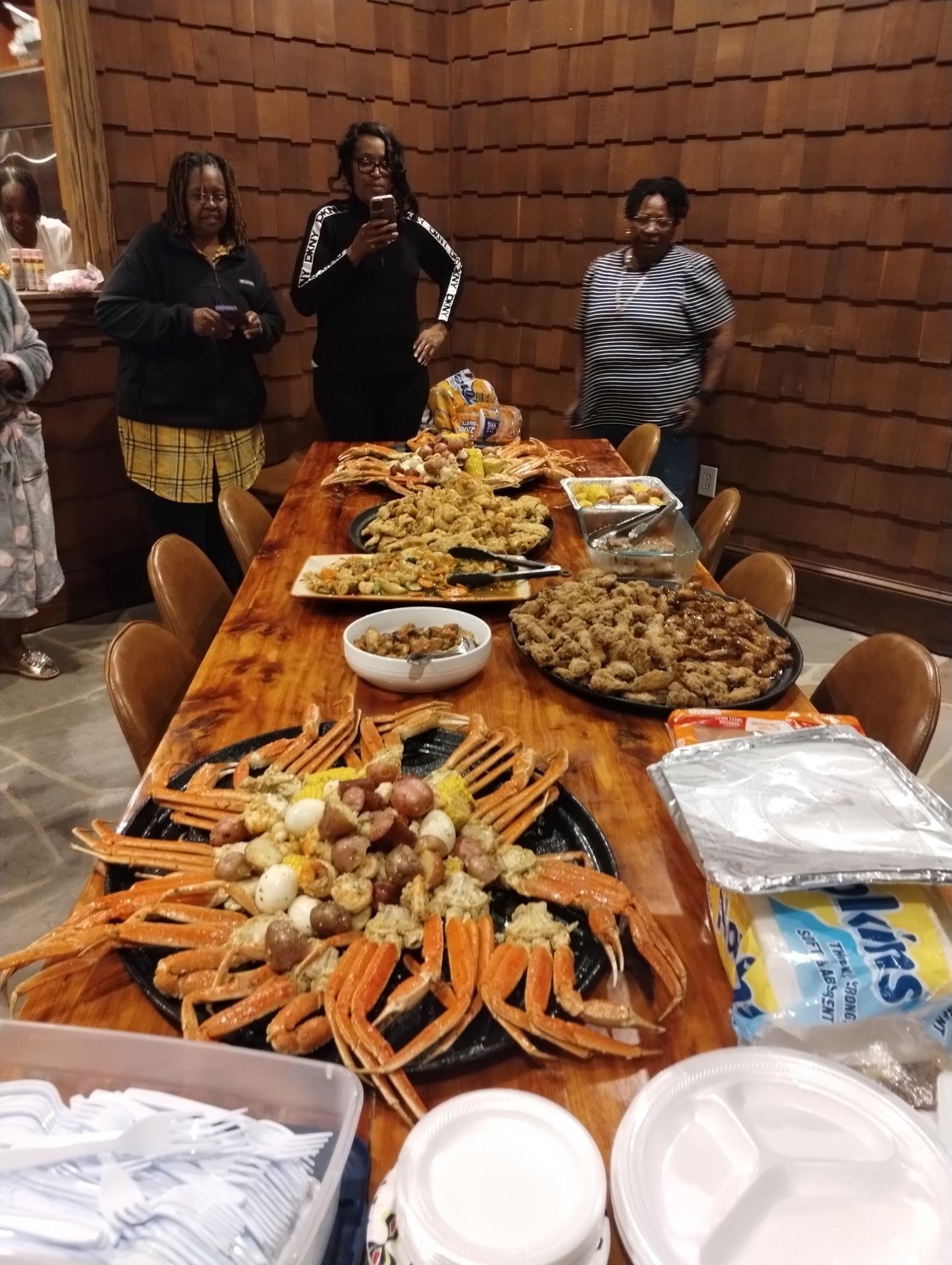 Friday night Seafood dinner