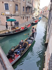 From the kitchen window !