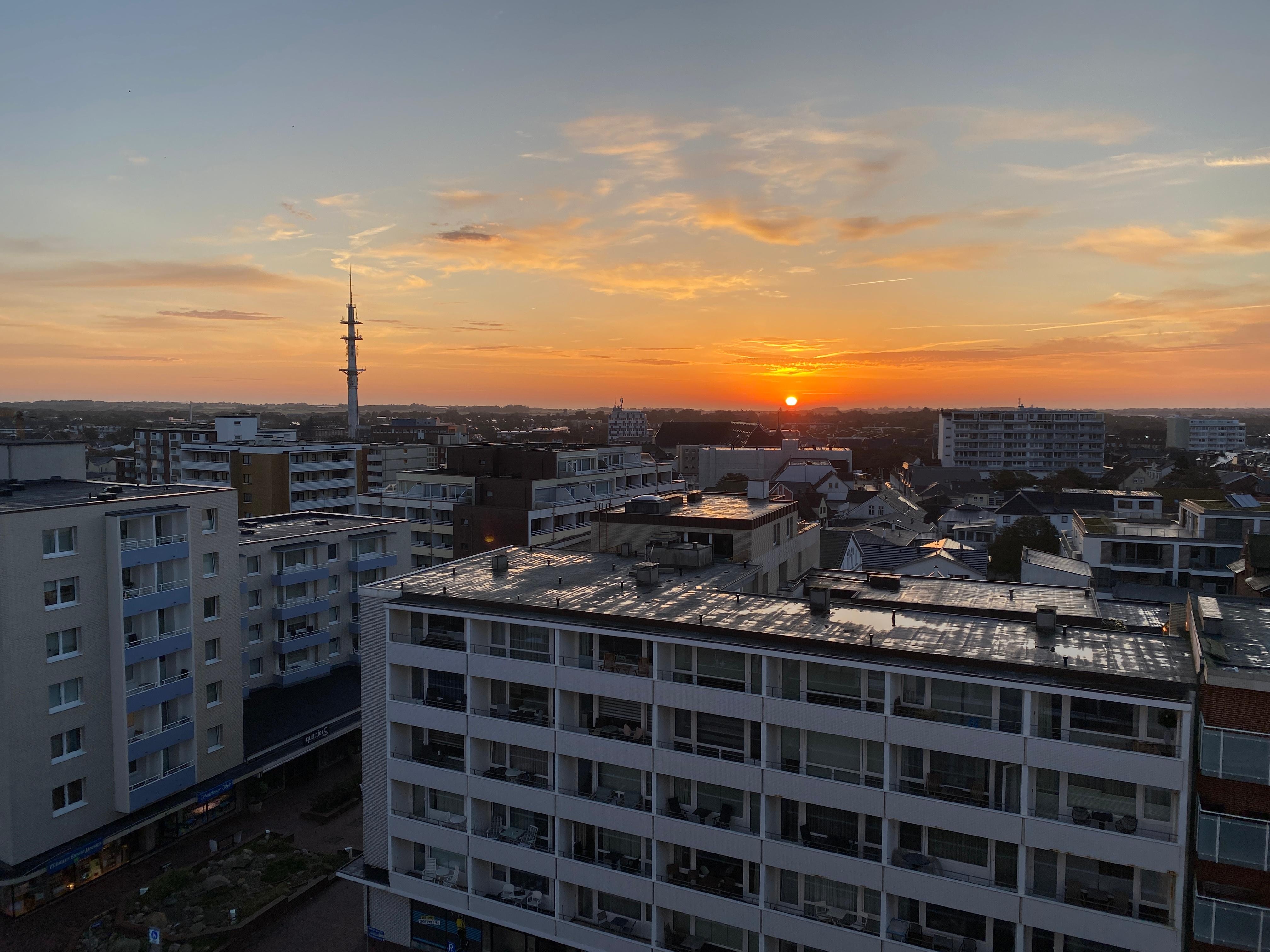 Sonnenaufgang über dem Bad