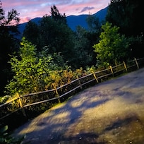 Right after dusk dark