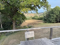 View from the shared terrace