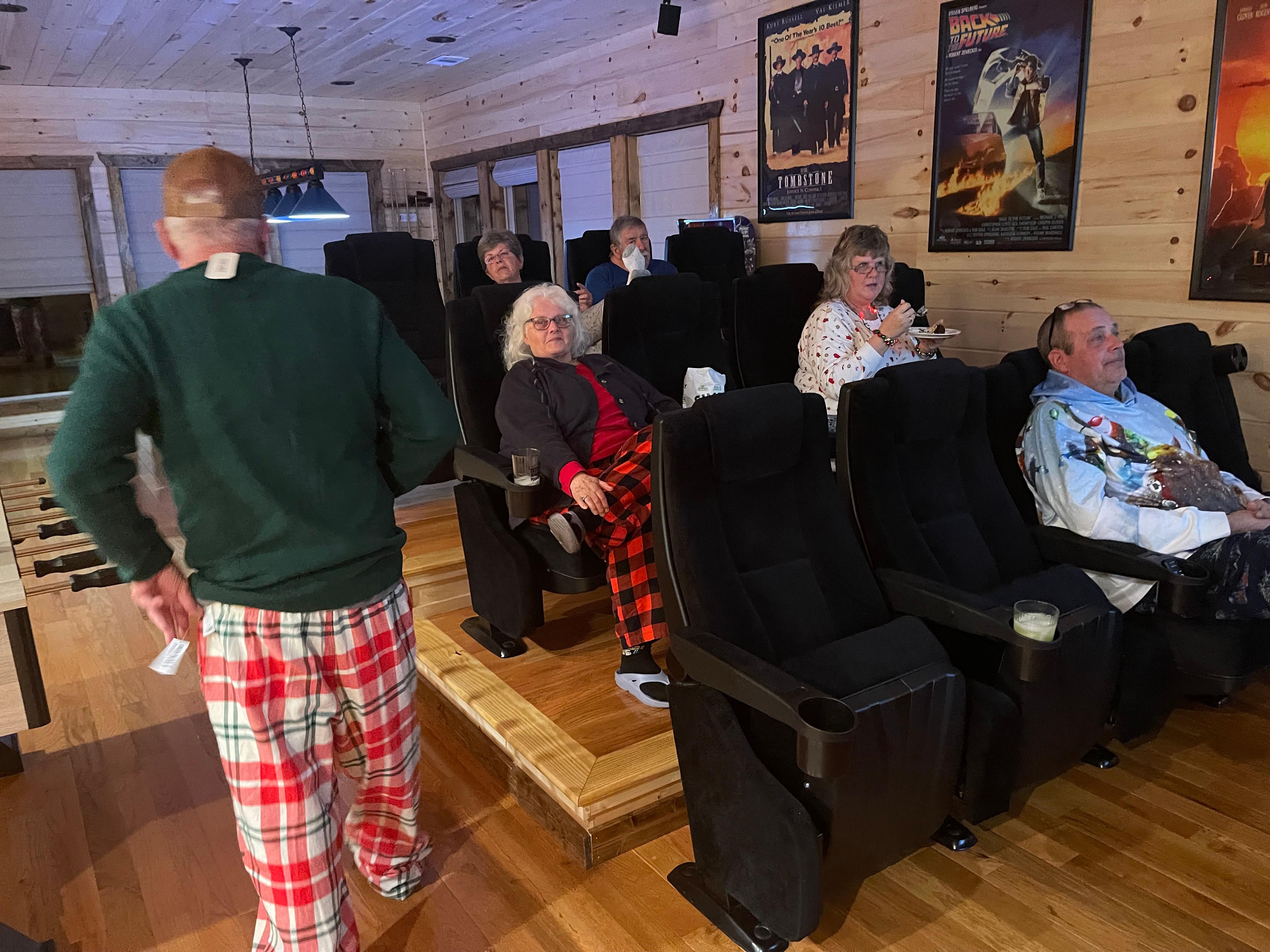 Watching Dolly Parton’s Coat of Many Colors. 