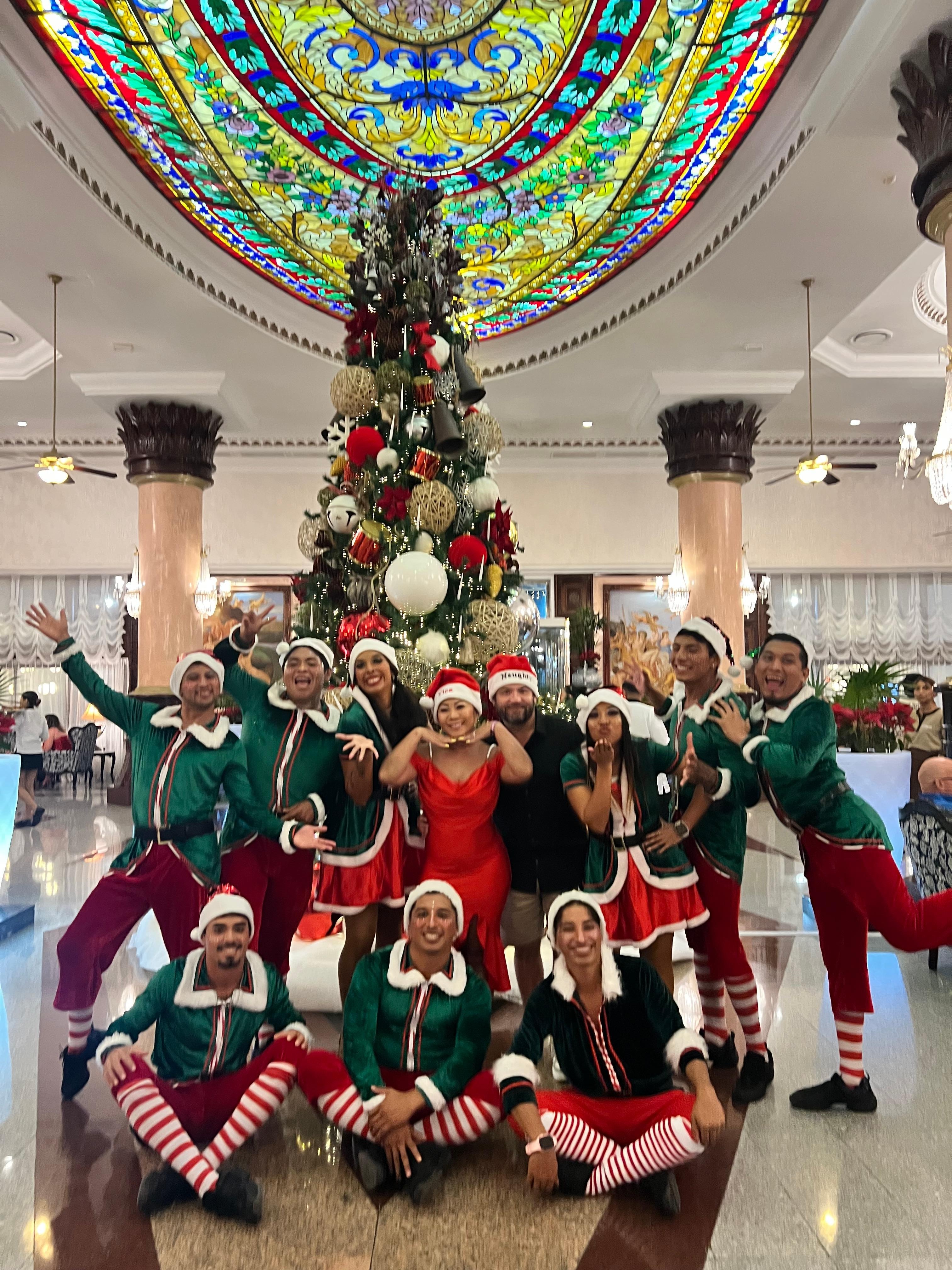 We love coming here during the holidays 