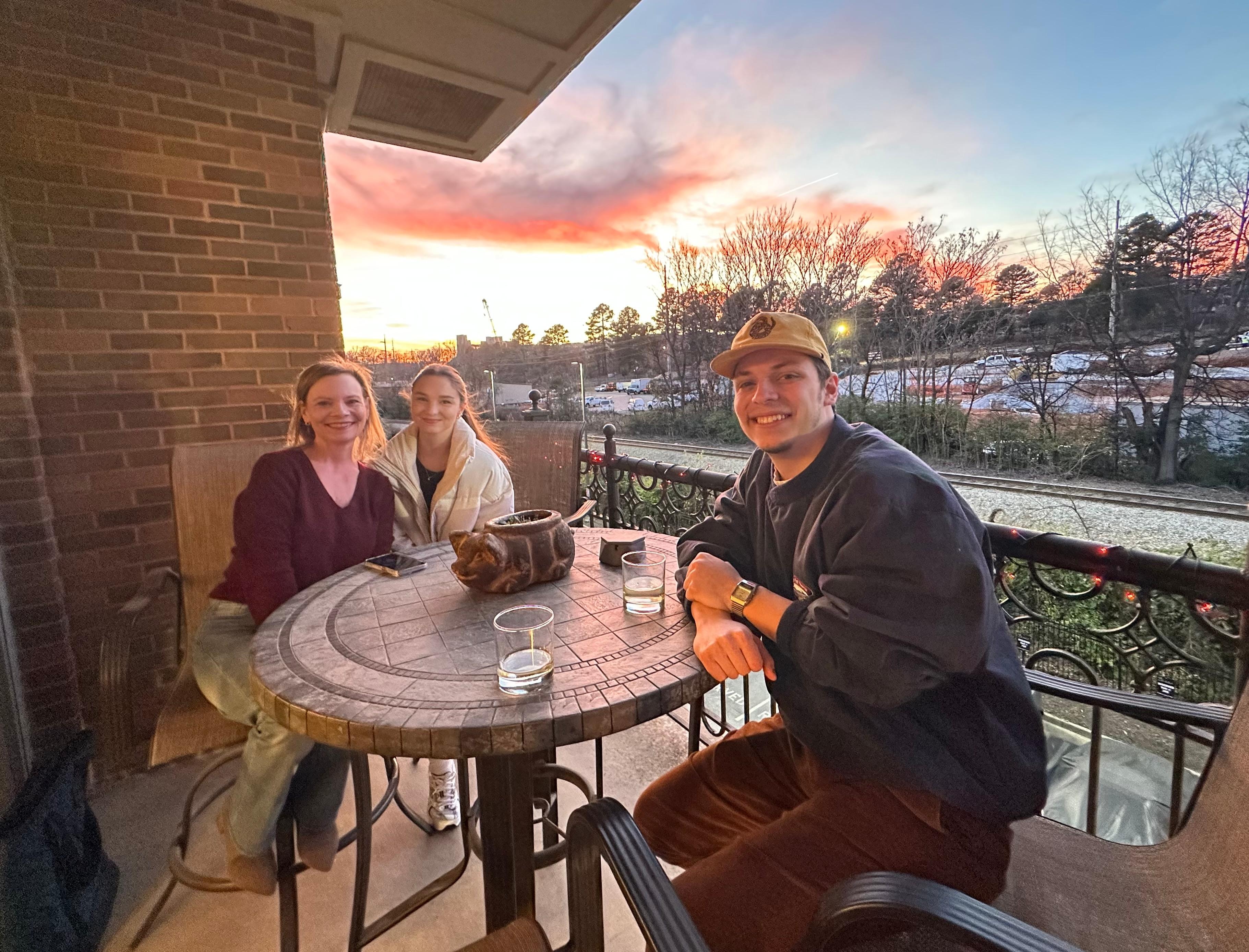 Awesome winter sunset! 