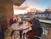 Awesome winter sunset!