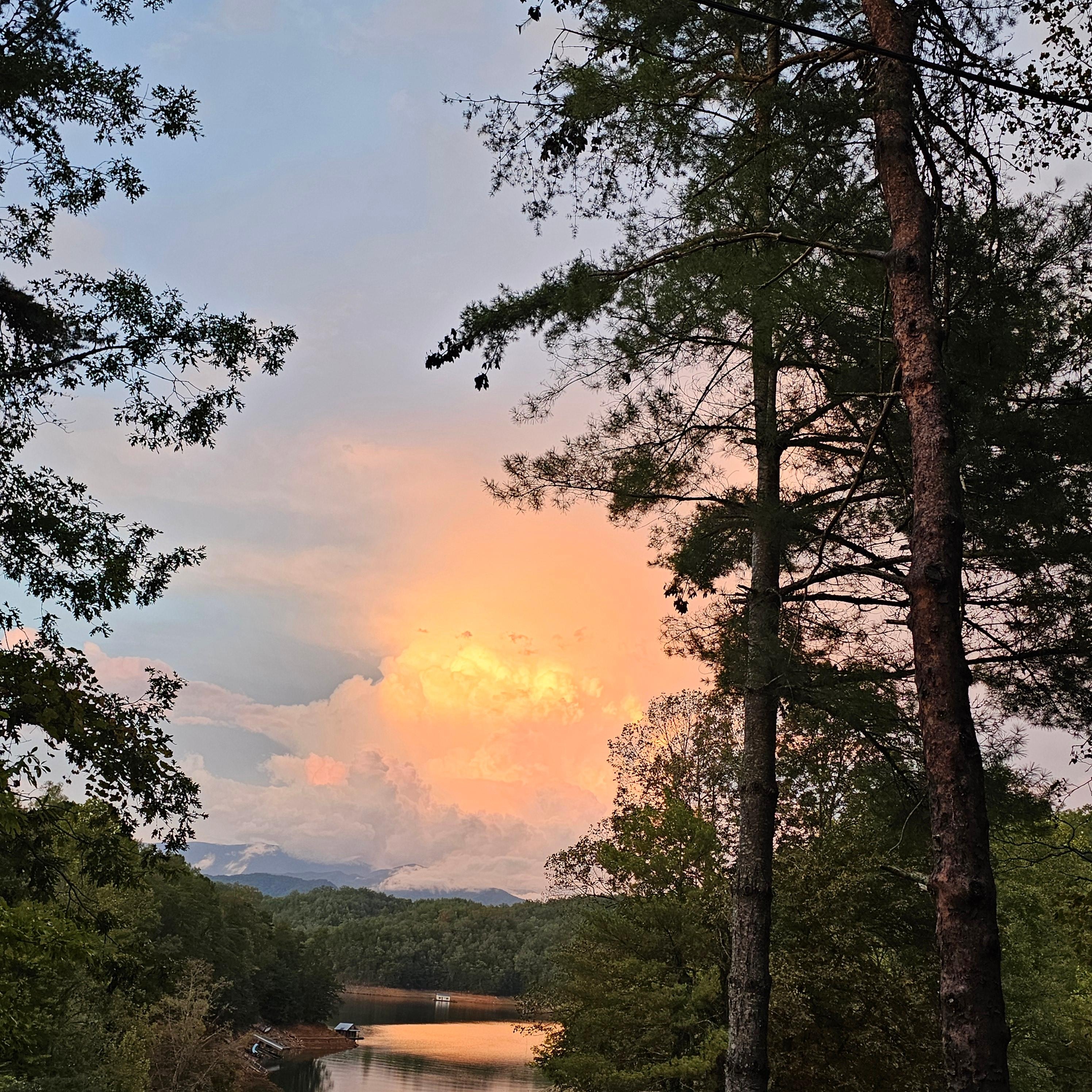 A beautiful shot from the deck