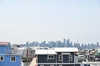 Pretty sure ours is the silver one in the background on the left. Well appointed inside and comfortable bed and furnishings.