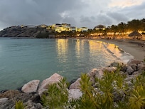 View from the Blue Bay Beach