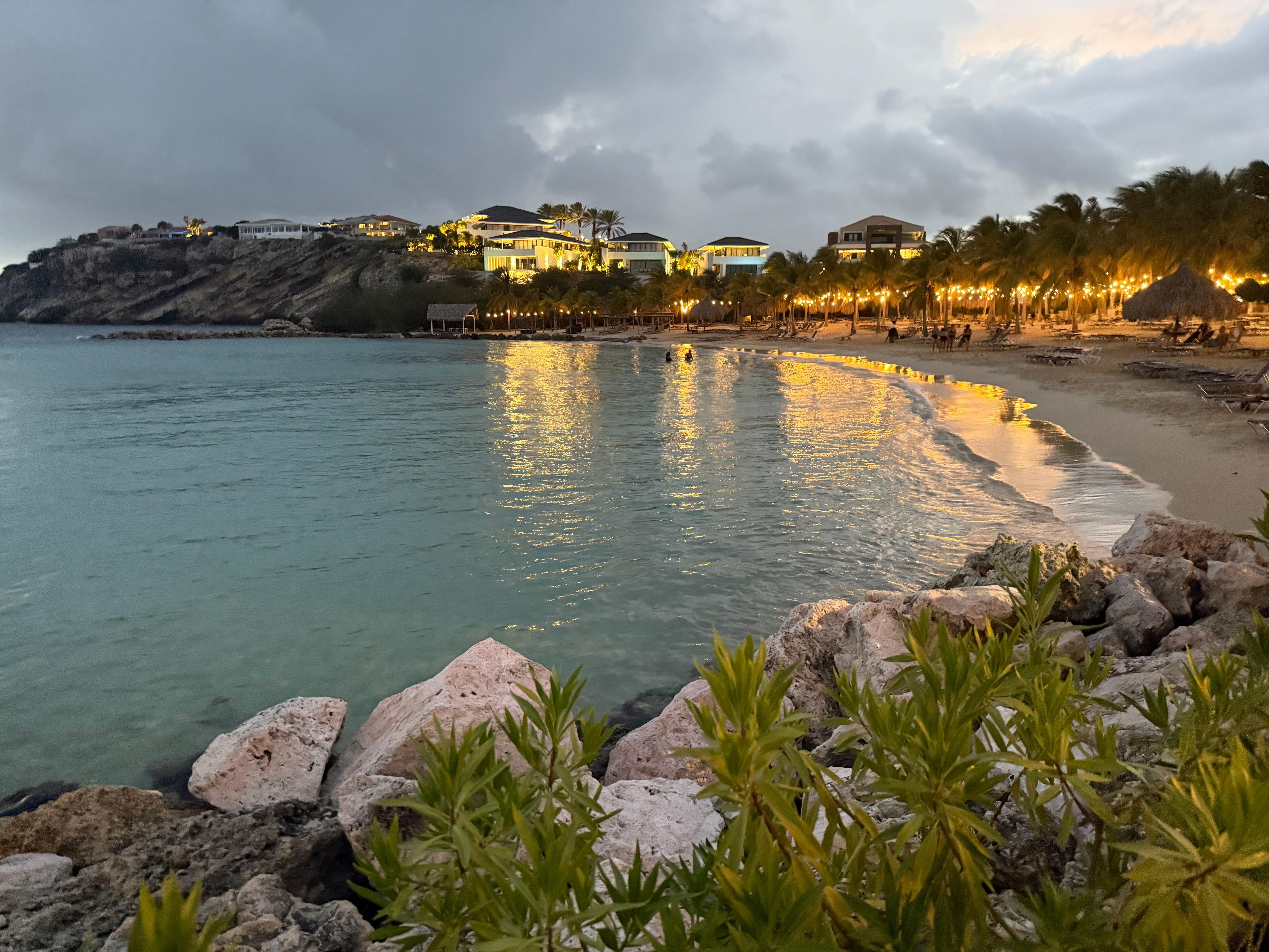 View from the Blue Bay Beach