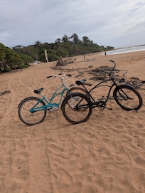 Bicycle rentals just down the street