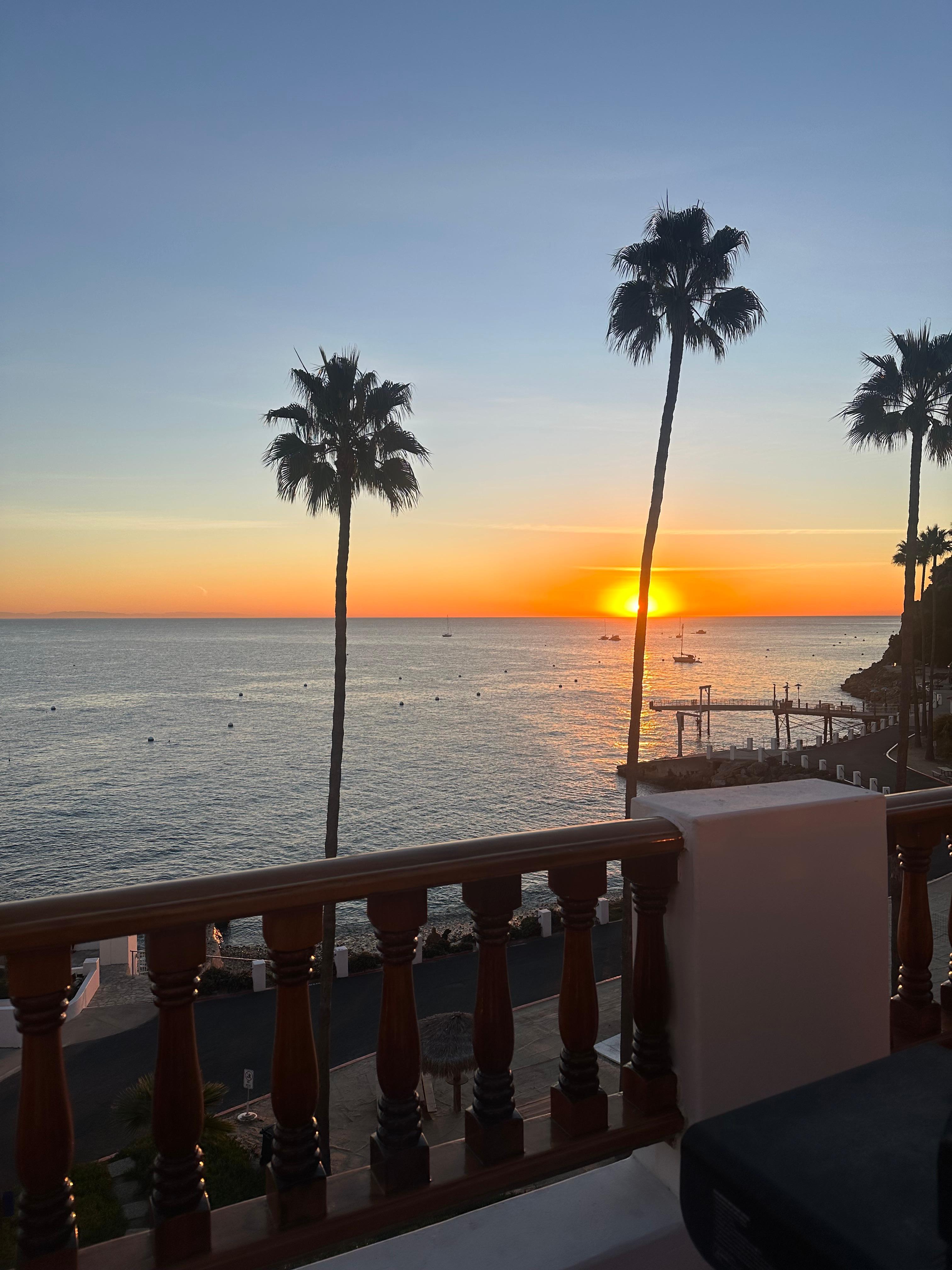 View from the balcony