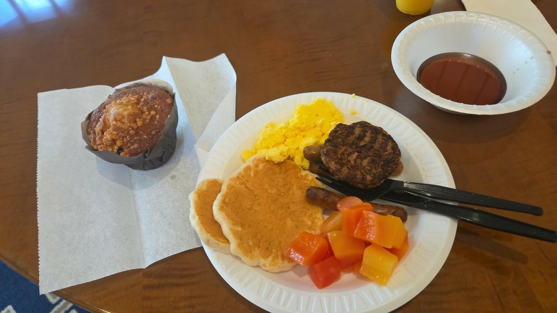 Breakfast was our favorite part!