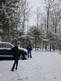 Let it snow, as we wait for the rest of the family!