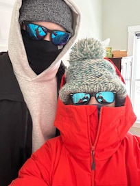 Jan/Feb in VT is cold, but you’ll be warm and cozy inside!