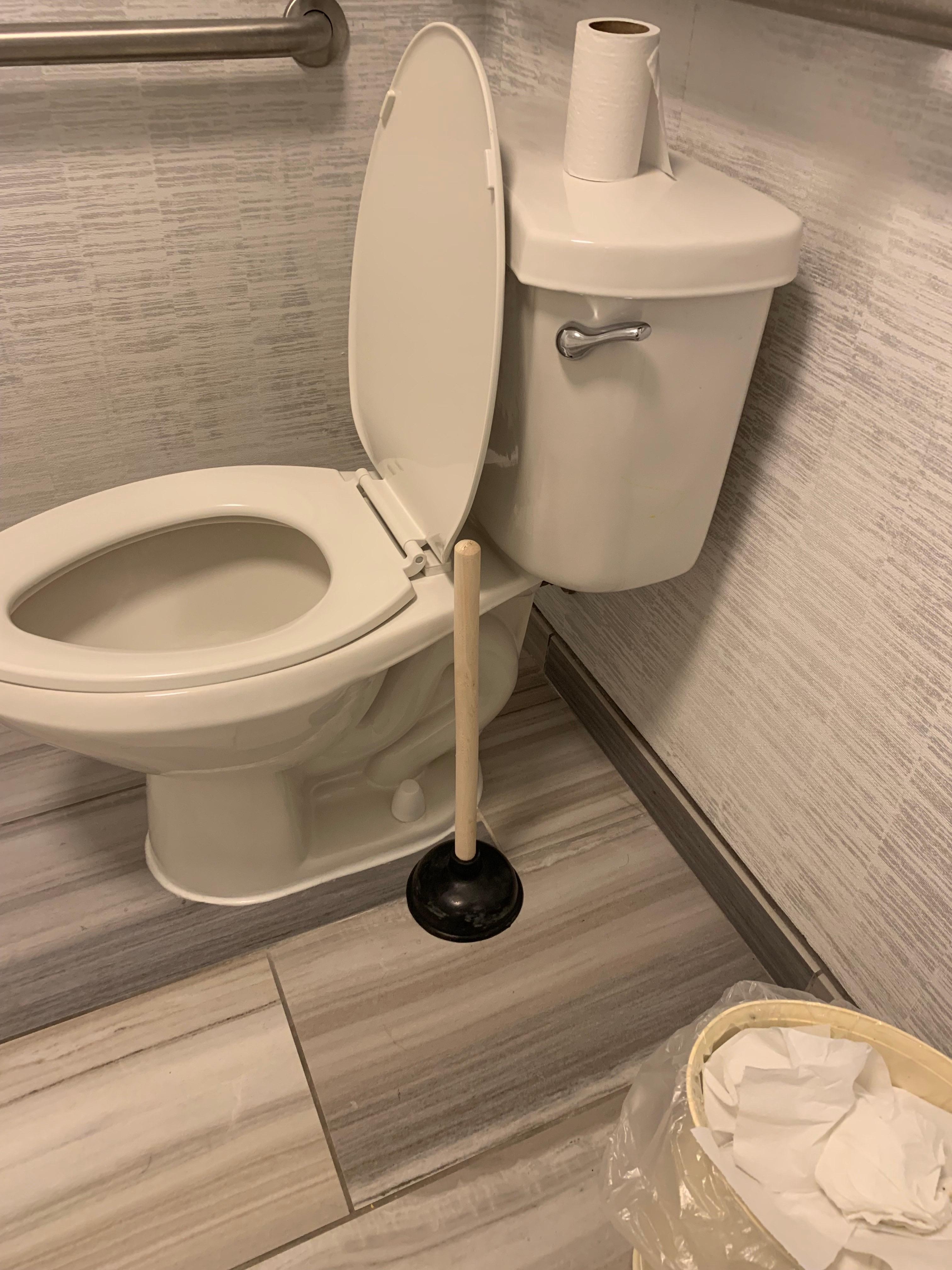 Couldnt use the toilet the water went completely out