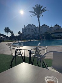 Don’t forget the pool is not heated