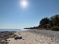 Miles of beach to explore